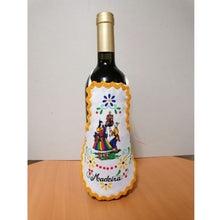 Carregar imagem no visualizador da galeria, Avental de Garrafa Estampado: Borda Amarela; Brinquinho