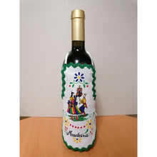 Carregar imagem no visualizador da galeria, Avental de Garrafa Estampado: Borda Verde; Brinquinho