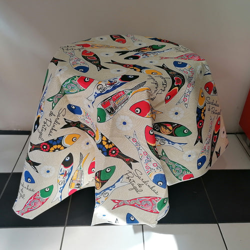 Toalha de Mesa PX Sardinha Estampada