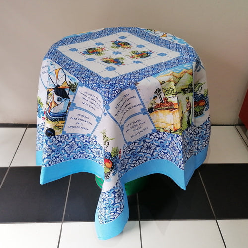 Toalha de Mesa Versos Estampada