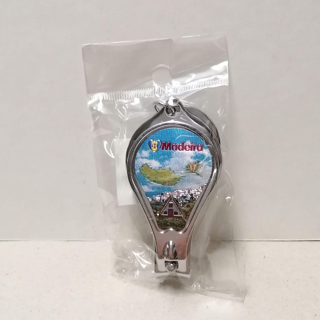 Porta-chaves Corta Unhas Madeira 1