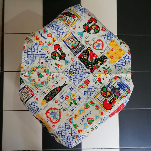 Pano de Cozinha Galos Estampado: 1