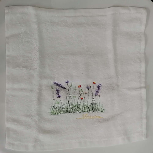 Pano de Felpo com Lavanda Pequeno