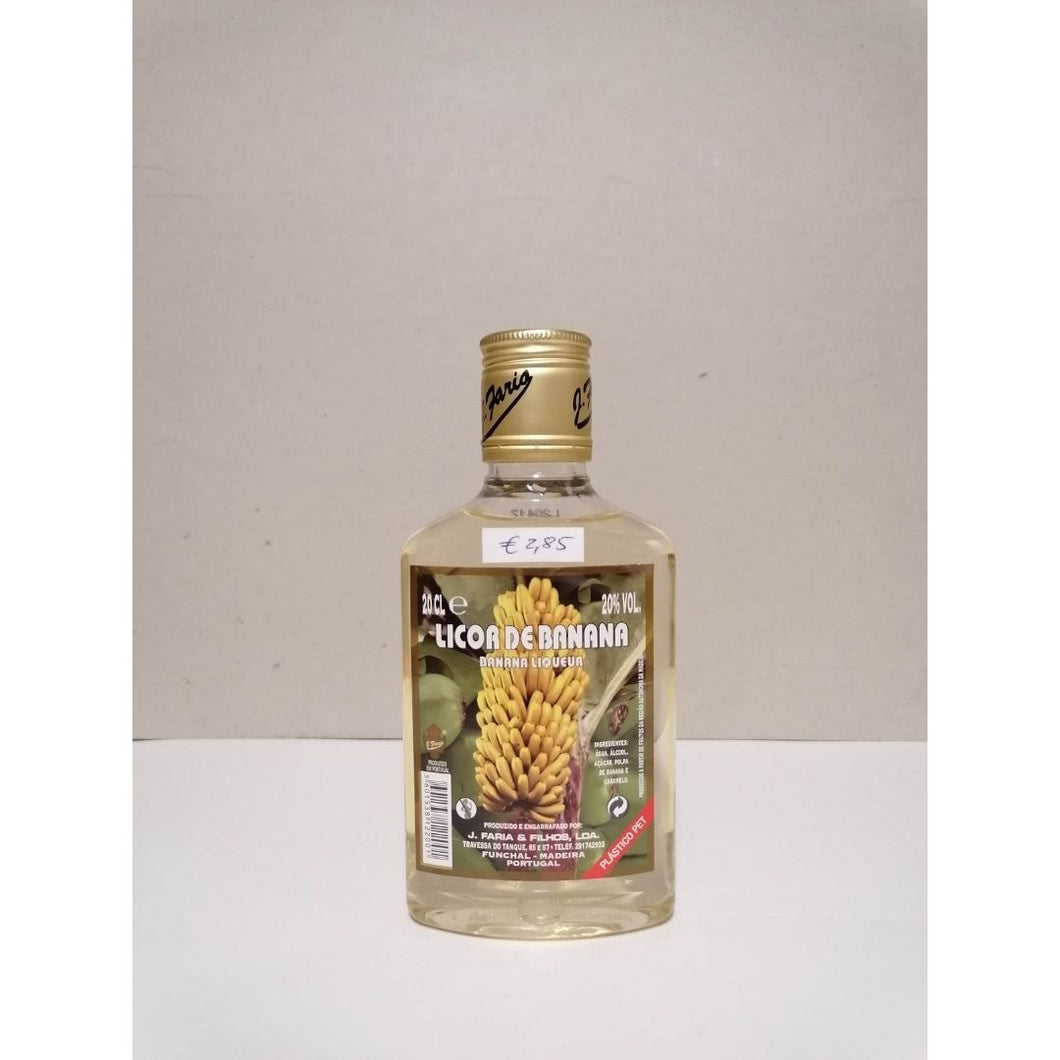 Licor de Banana 20% Volume: 20 cl