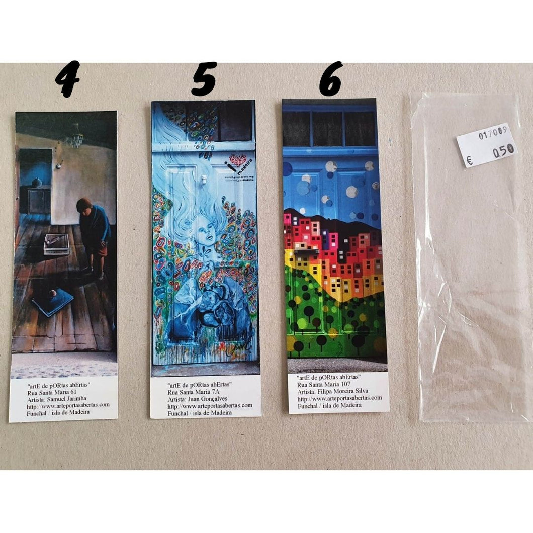 Marcador de Livros: Portas da Zona Velha 4-6