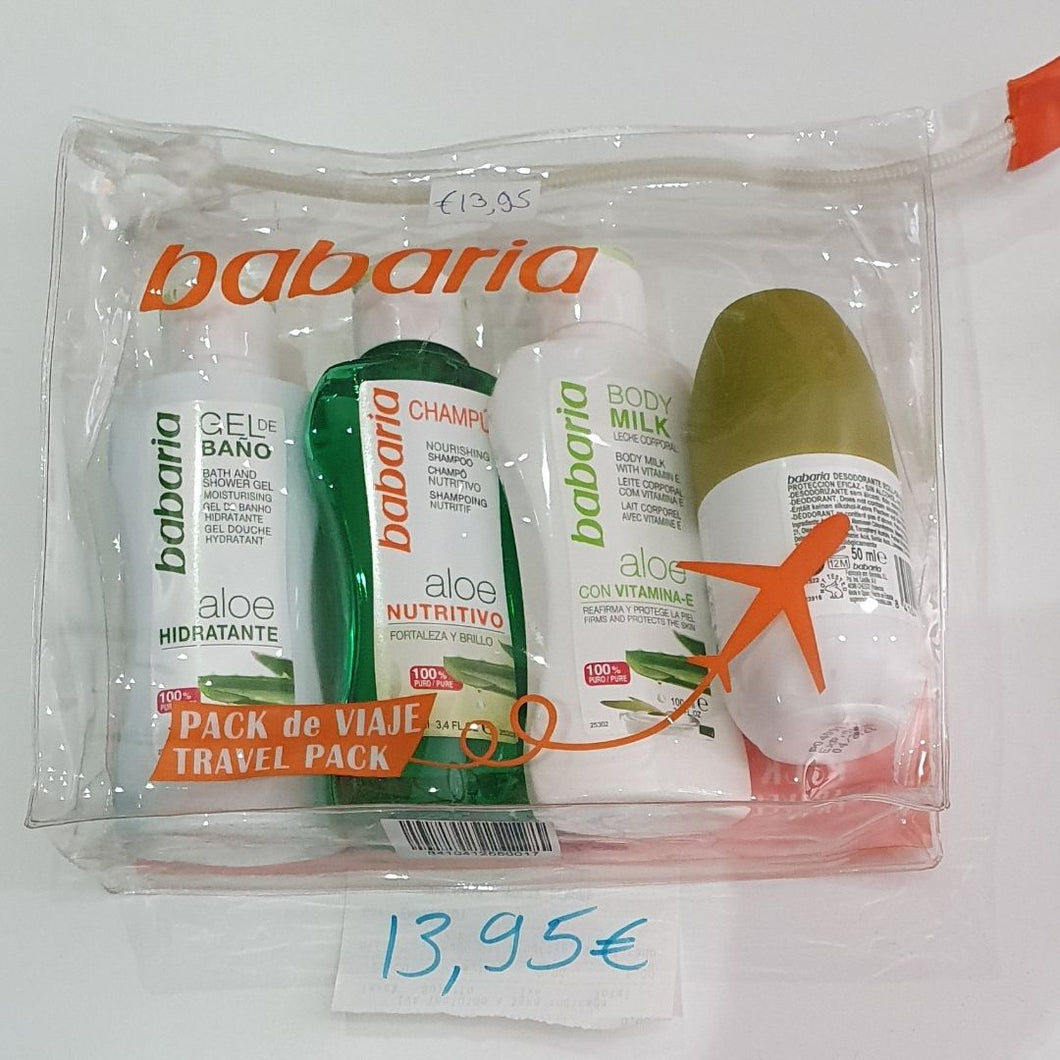 Pack de viagem Aloe Vera