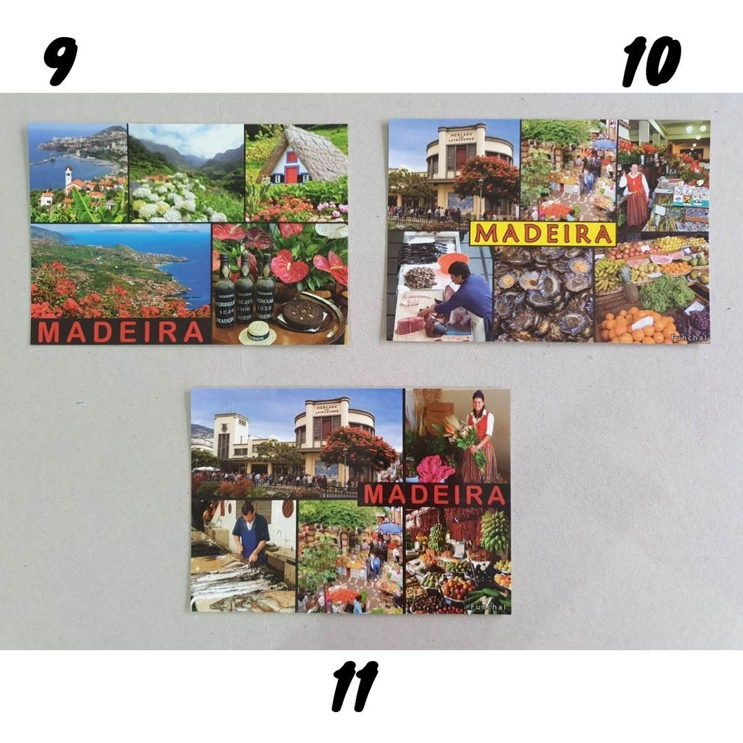 Postais da Ilha da Madeira 9-11