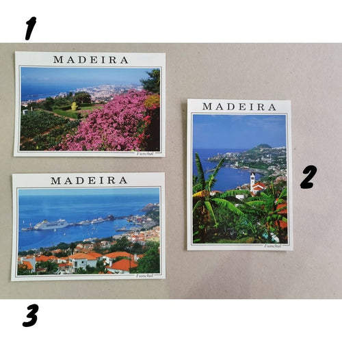 Postais Madeira 1-3