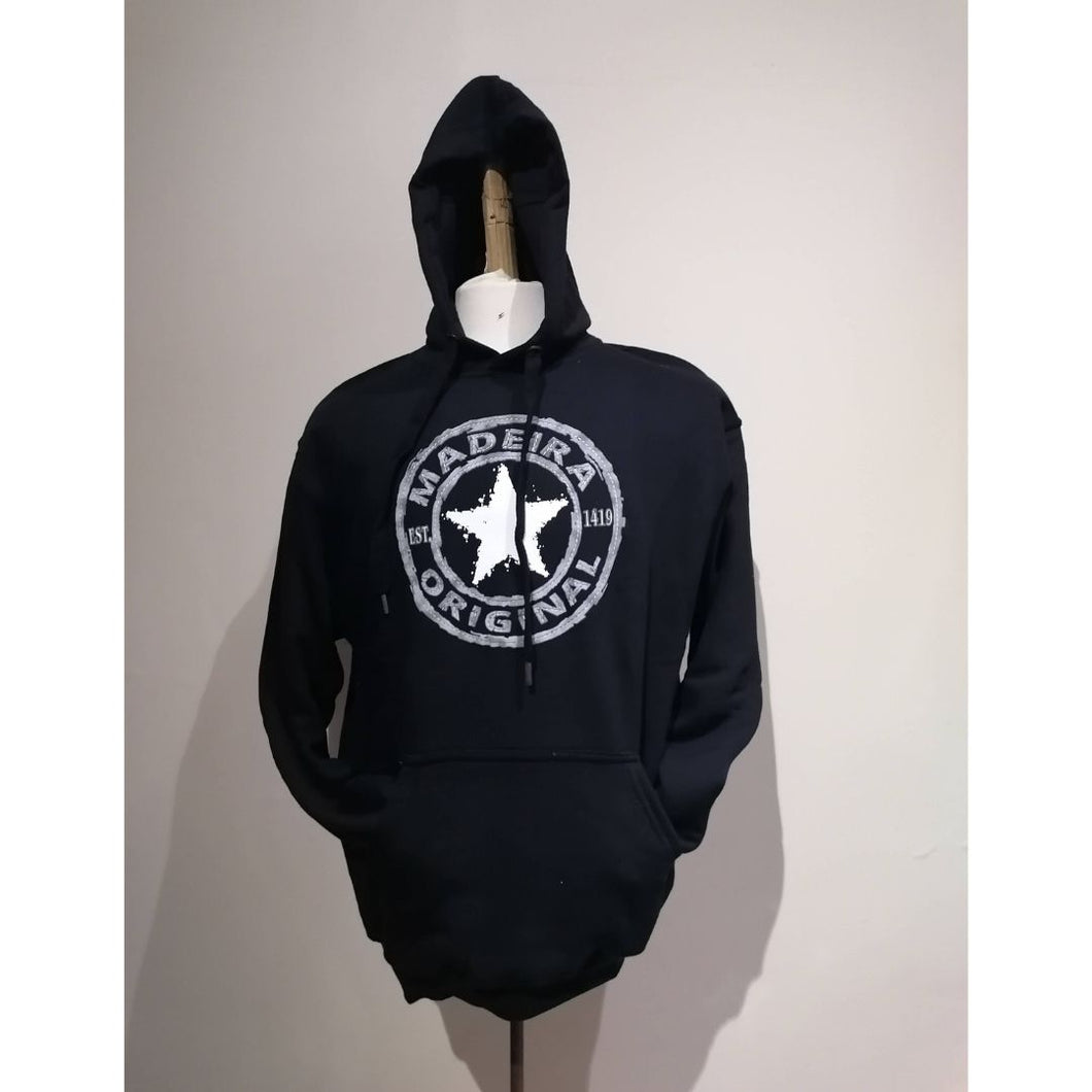 Sweatshirt Madeira Estrela Unisexo: Preto