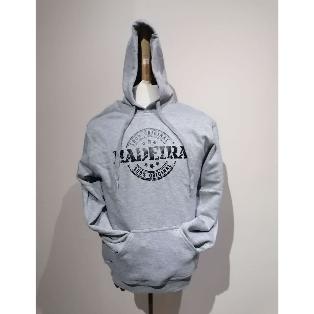 Sweatshirt Madeira 100% Original Unisexo: Cinzento