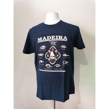 Carregar imagem no visualizador da galeria, T-shirt Freguesias da Madeira: Azul
