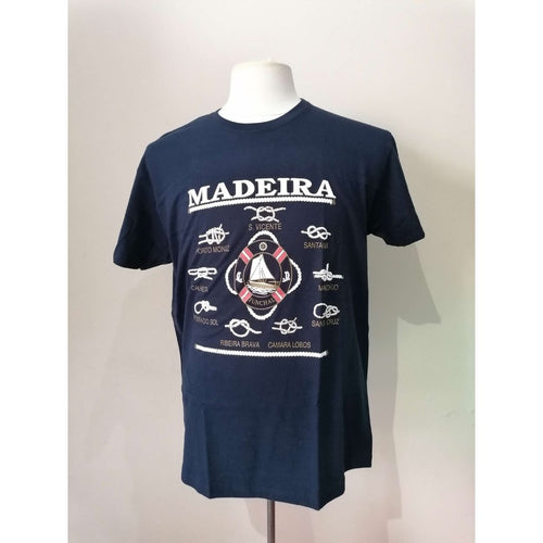 T-shirt Freguesias da Madeira: Azul
