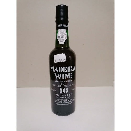 Vinho Madeira 10 anos 37,5 cl: Meio Seco