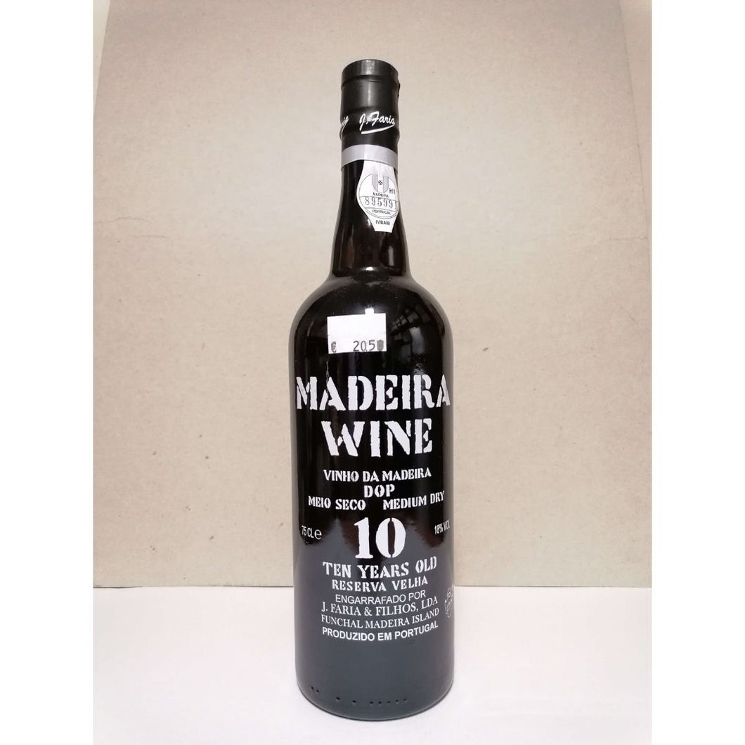 Vinho Madeira 10 Anos 75 cl: Meio Seco